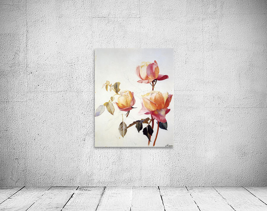 Florentine Roses Wall Preview