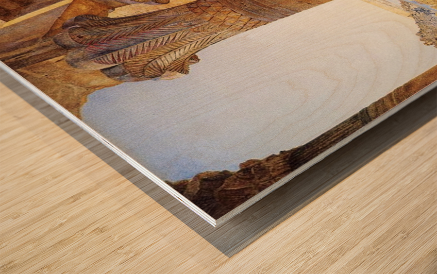 Temple philae outer Wood print