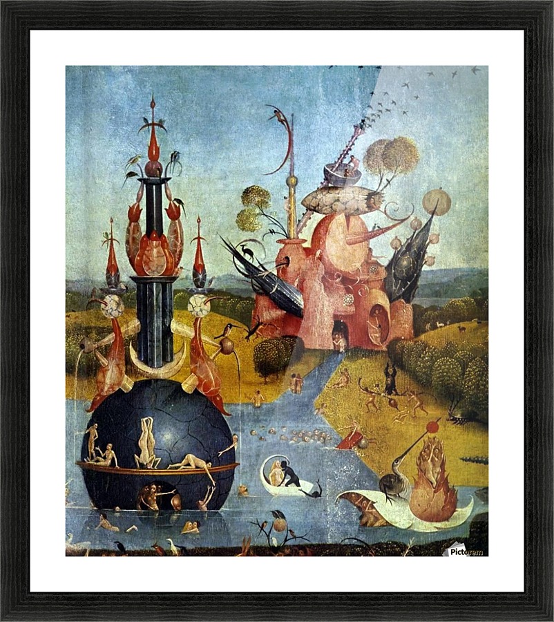 Gates Picture Frame print