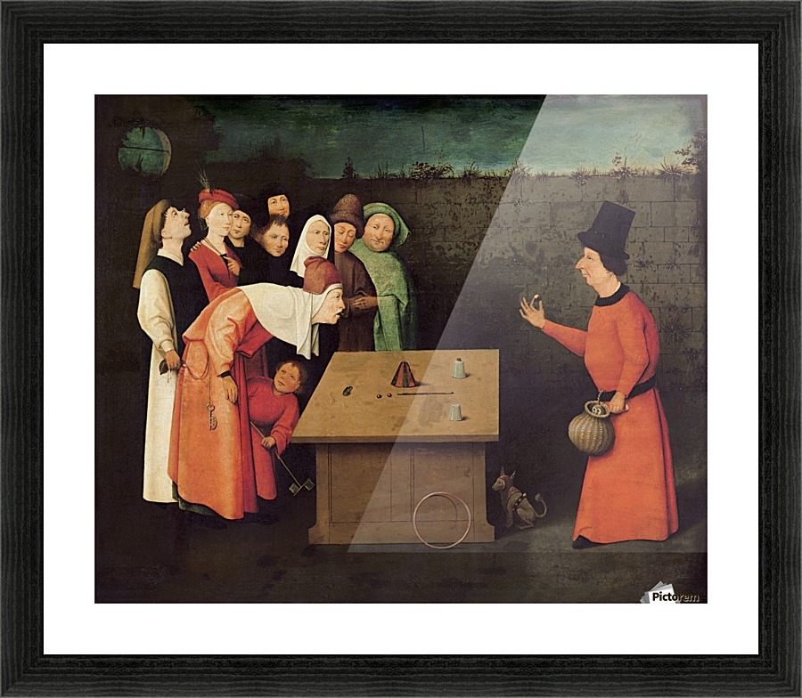 The Conjurer Picture Frame print