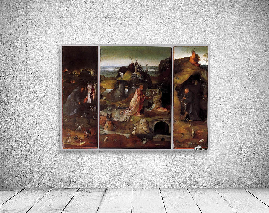 Hermit Saints Triptych Wall Preview