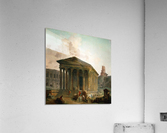 Antic ruins with figures Acrylic Print