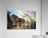 La Cascade Acrylic Print