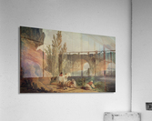 Bridge over a Cascade Acrylic Print