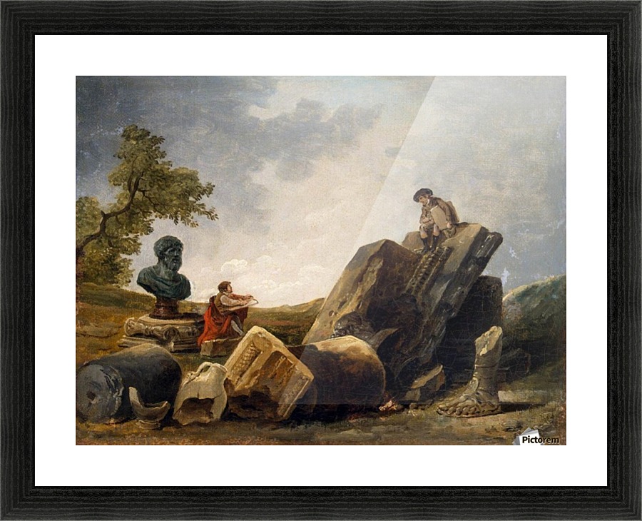 Painters Picture Frame print
