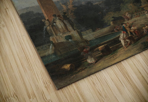 Wandering Minstrels Hubert Robert puzzle