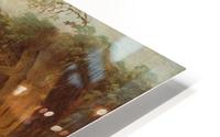 At the Hermits HD Metal print