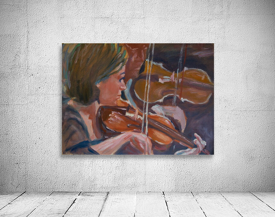 The violinist Wall Preview