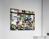 Only the glue will do Acrylic Print