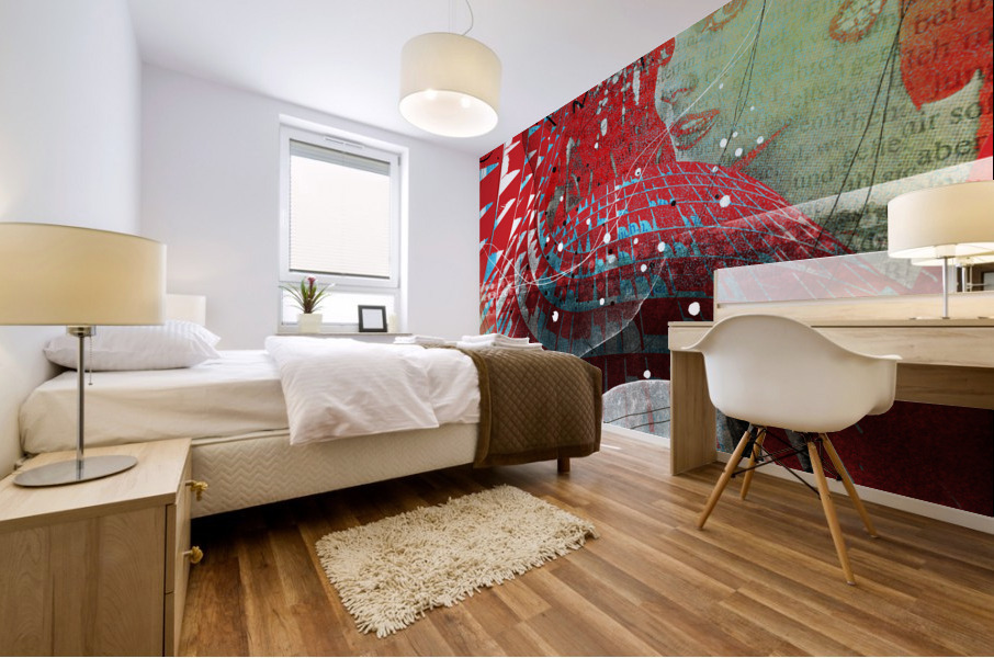 Starlet Gaze Mural print