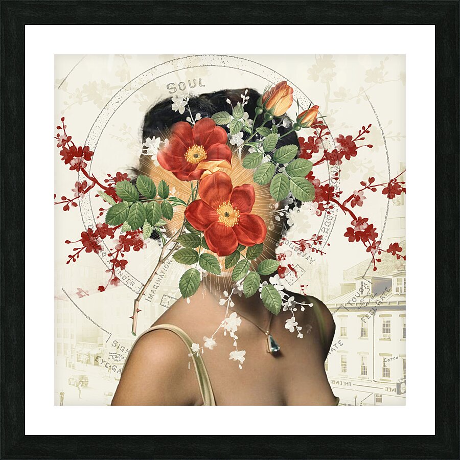 Stelliform Picture Frame print