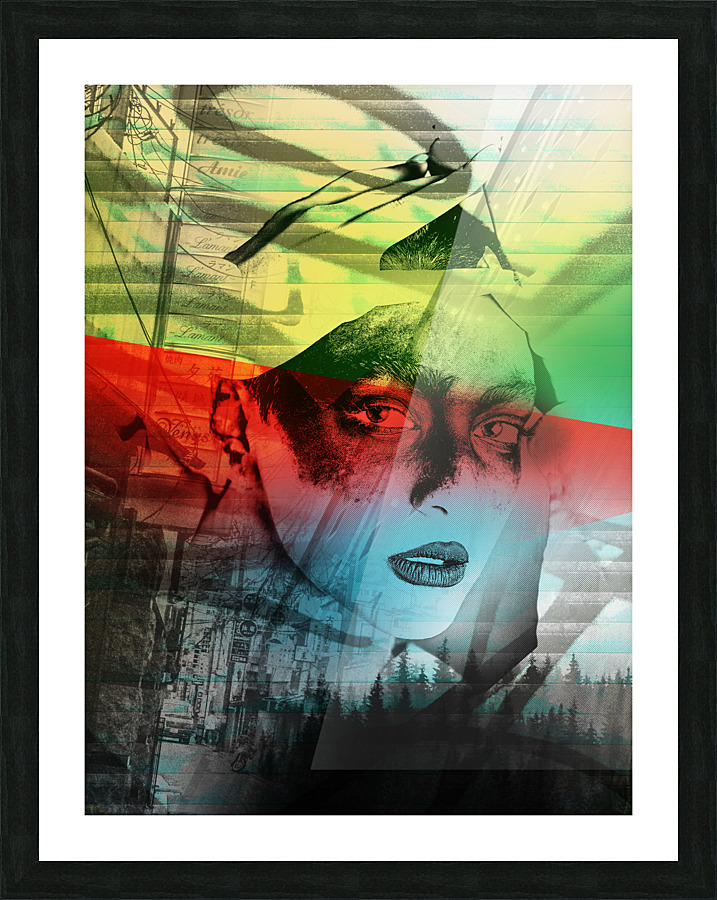 Dissuade Picture Frame print