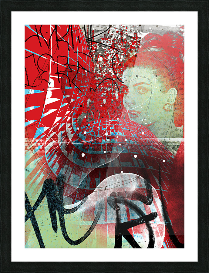 Starlet Gaze Picture Frame print