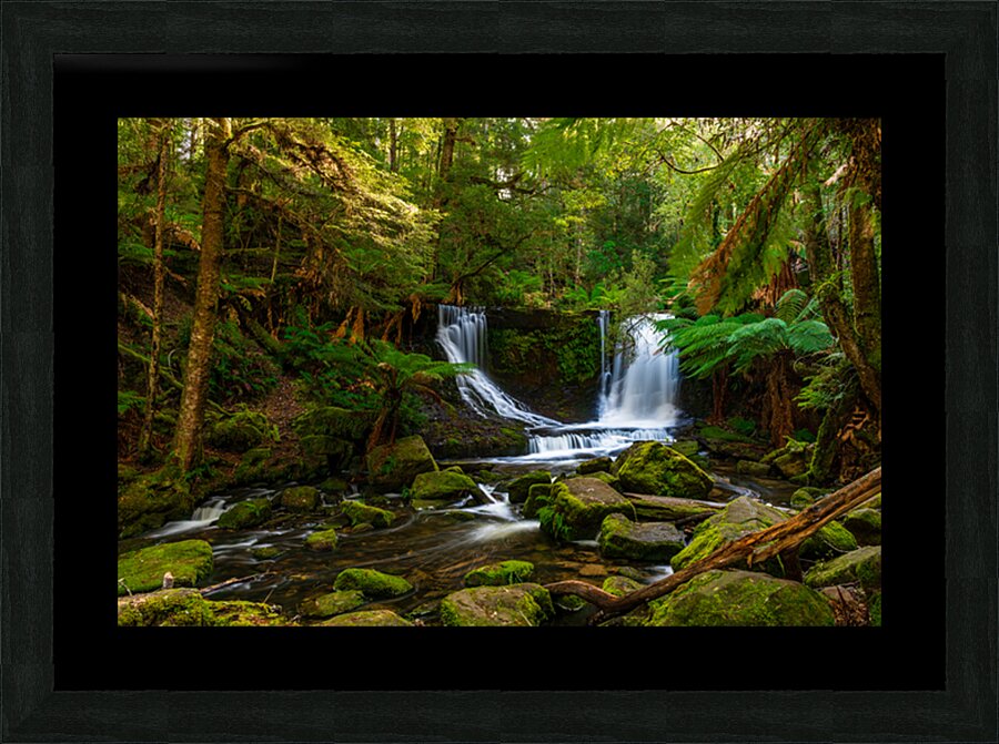 Horseshoe Falls – Tasmanian Green by Jacob Marsh Photography