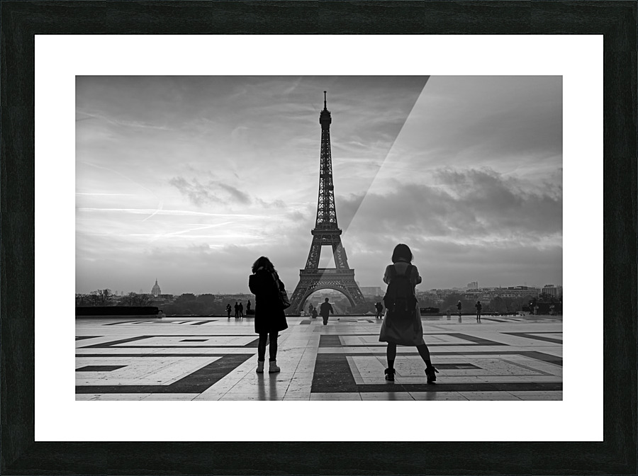 Trocadero square Picture Frame print