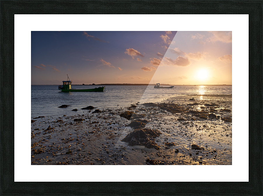 Baie de Quiberon Picture Frame print