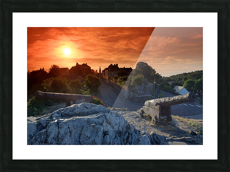 La Roche-Bernard Picture Frame print