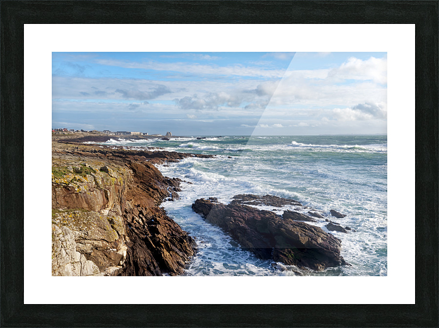 Quiberon Picture Frame print