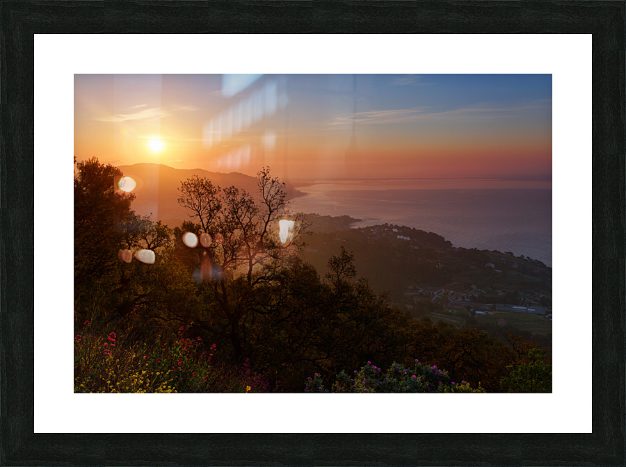 Colle Noire mountain Picture Frame print