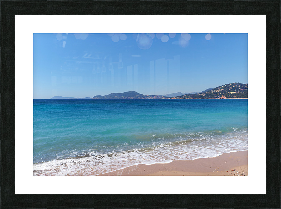 Almanarre beach Picture Frame print