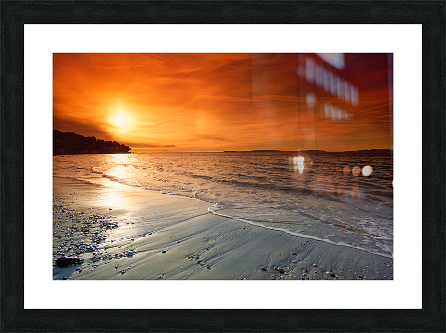 Cavaliere beach Picture Frame print
