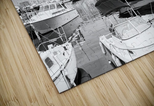 Saint tropez harbor Hassan Bensliman puzzle