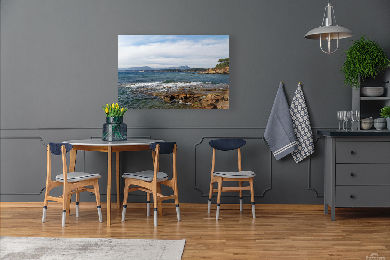 Le Pradet coast Reproduction