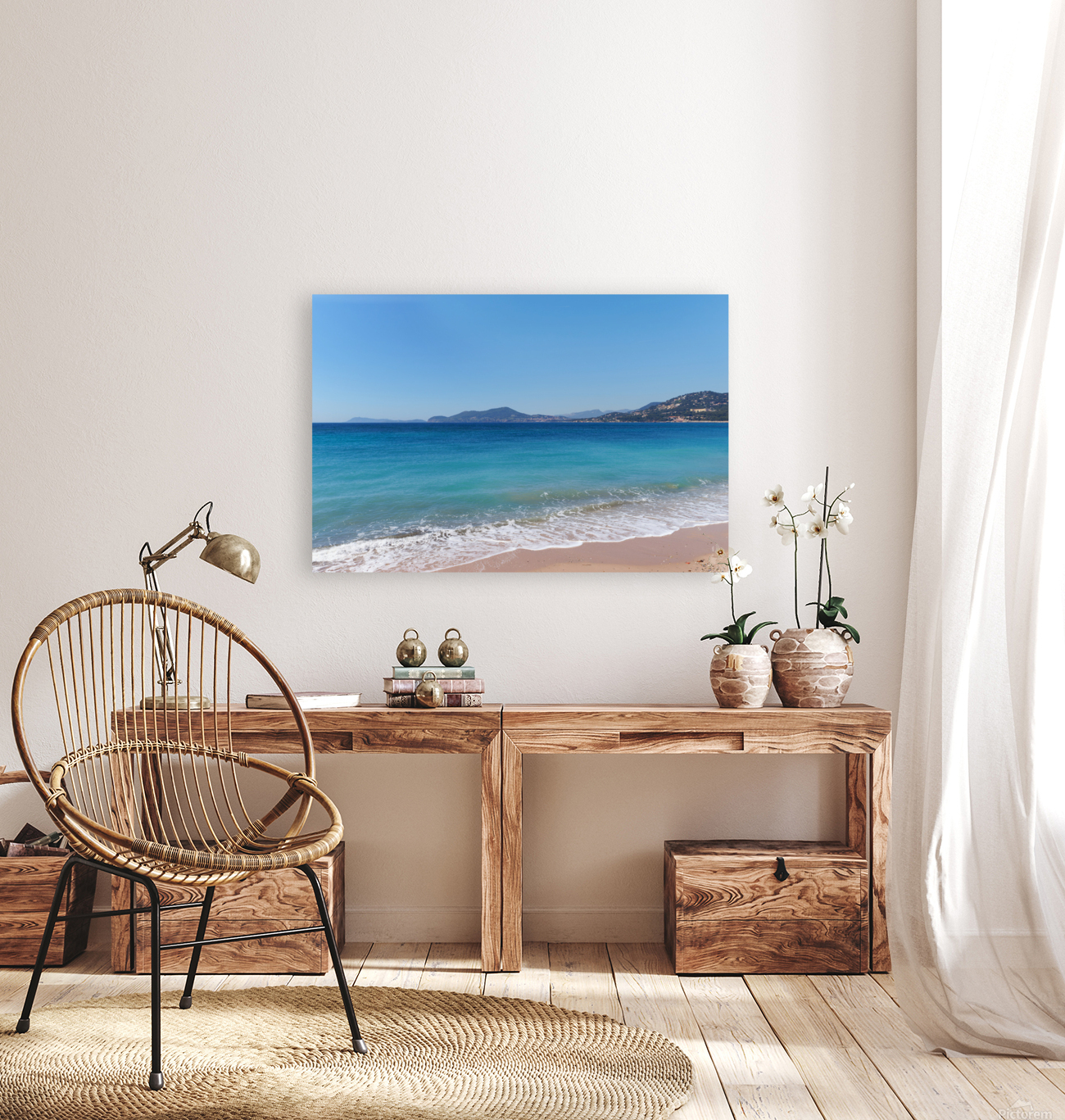 Almanarre beach Reproduction