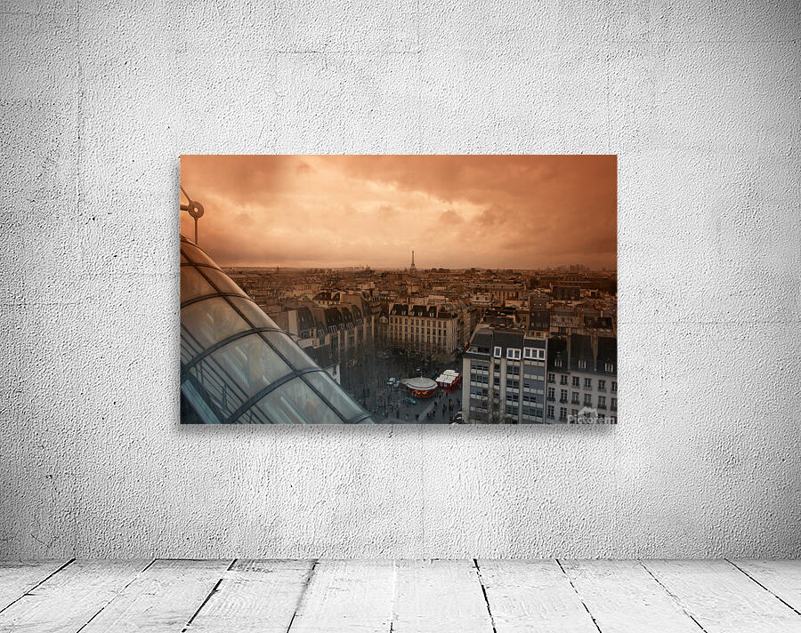 Georges Pompidou square Wall Preview