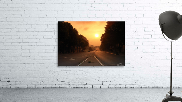 Paris before  tram lines                Wall Preview
