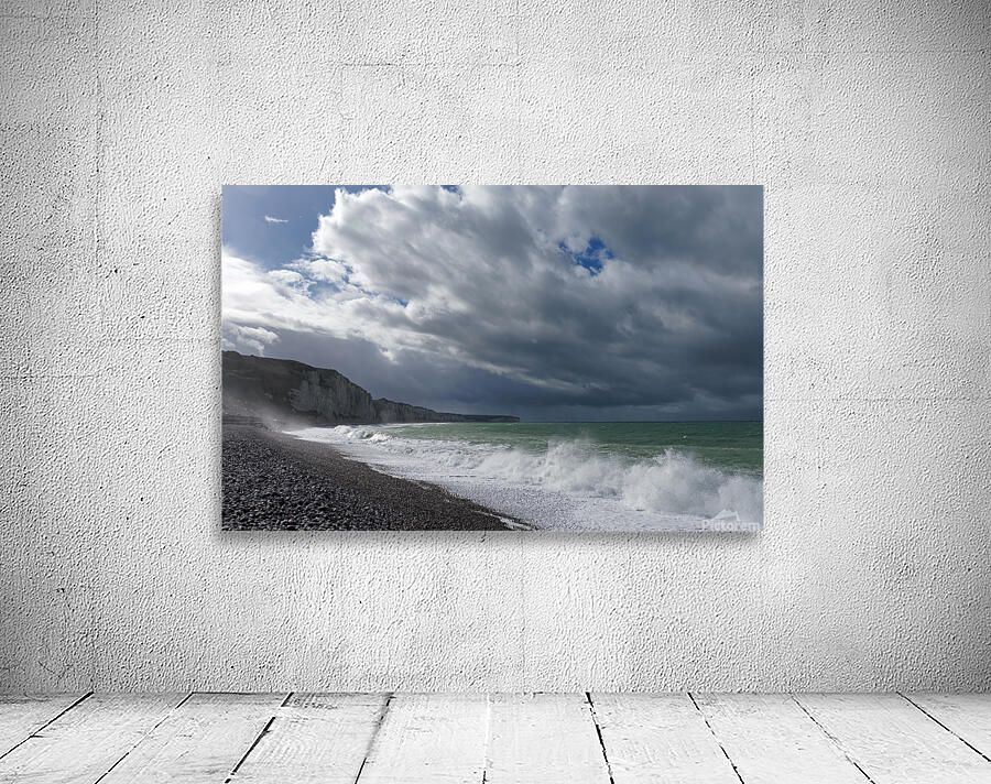 Fecamp beach Wall Preview