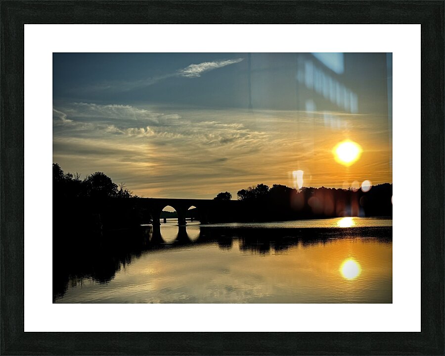 Morning Crossing Picture Frame print