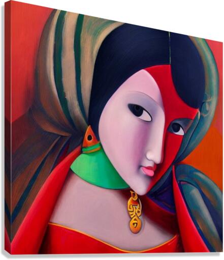 Girl 1 Canvas Print