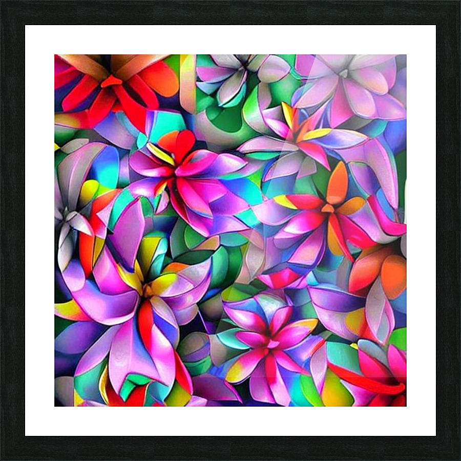 Flowers  Picture Frame print
