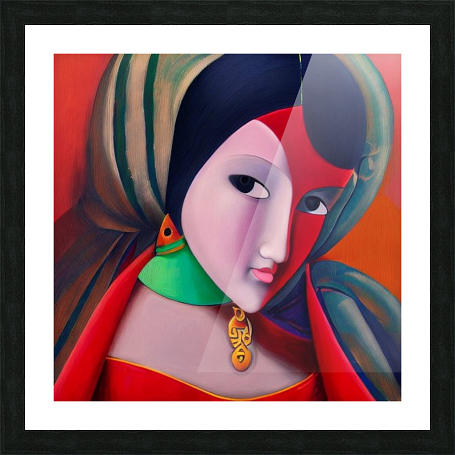 Girl 1 Picture Frame print