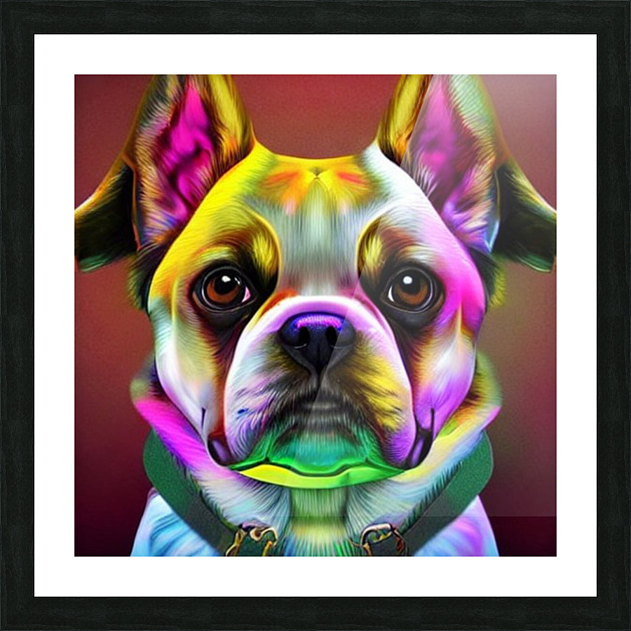 Dog 2 Picture Frame print