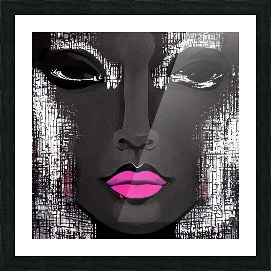 Woman3 Picture Frame print