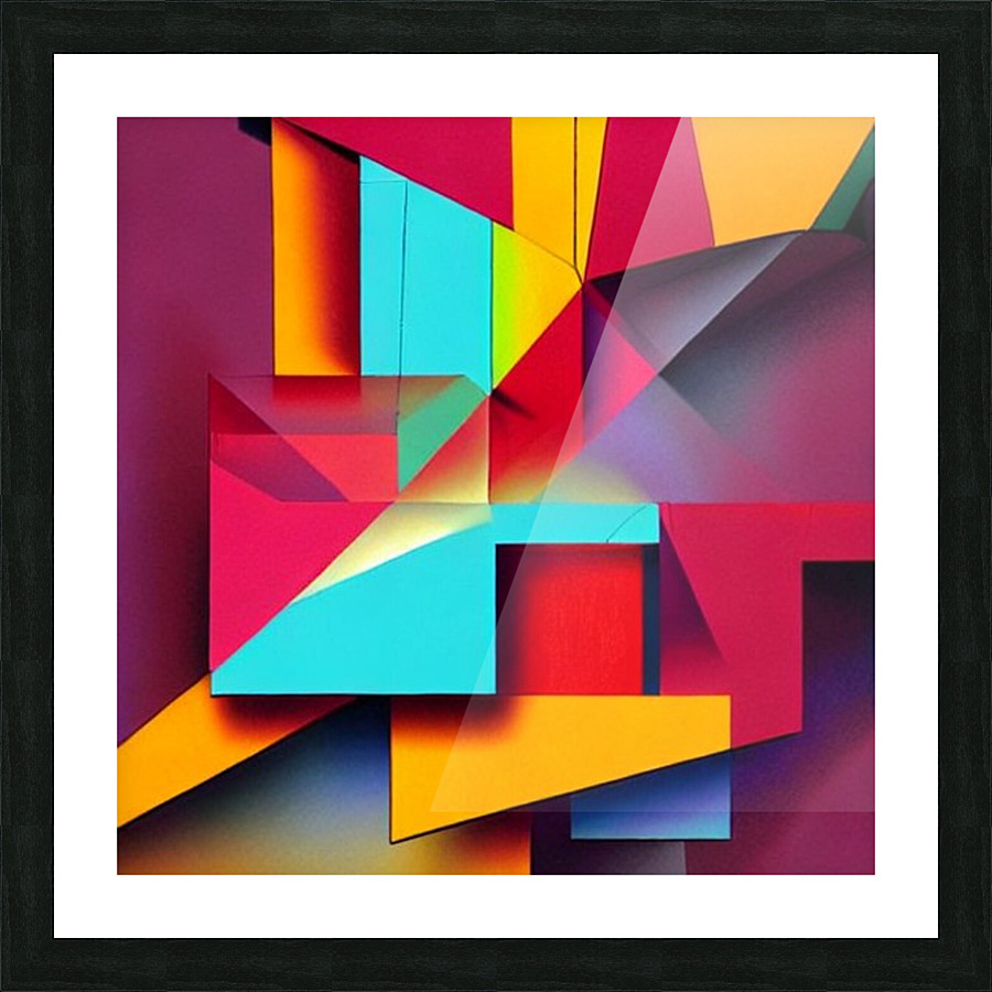 Abstract 6 Picture Frame print