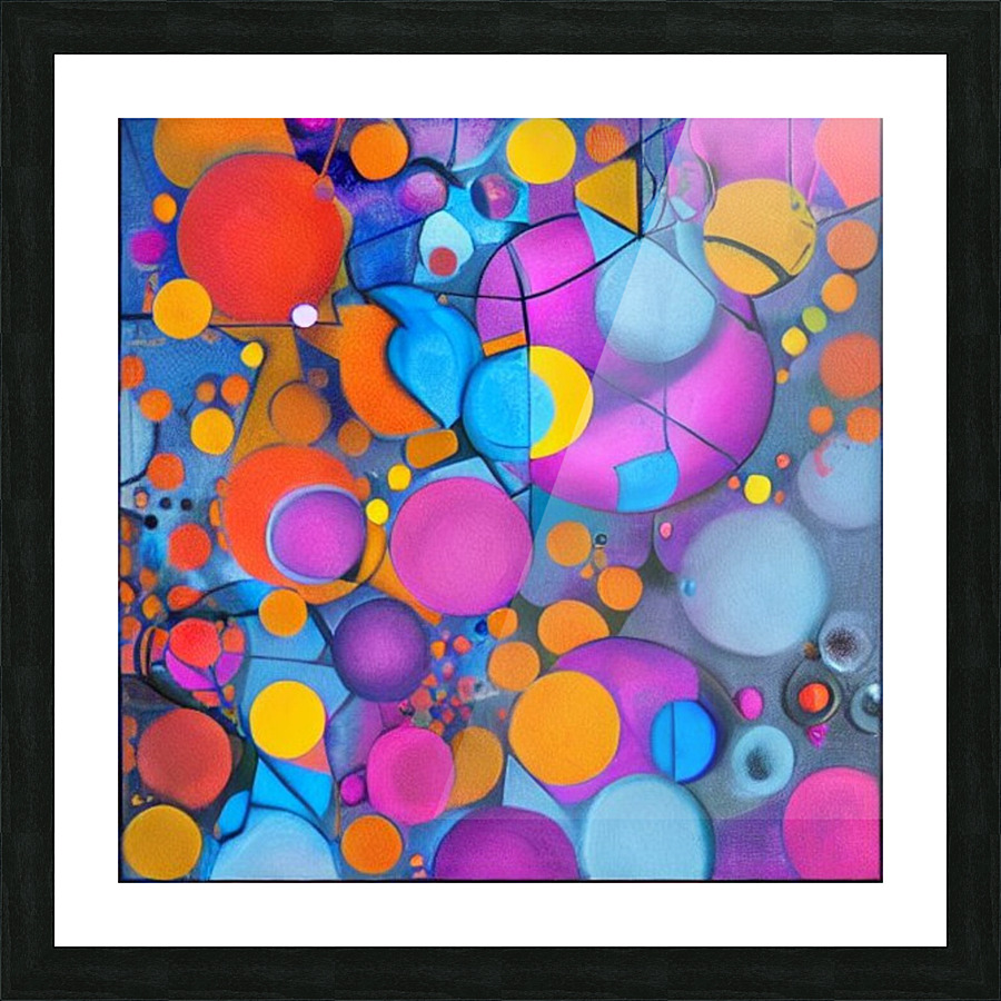 Dream Balls Picture Frame print