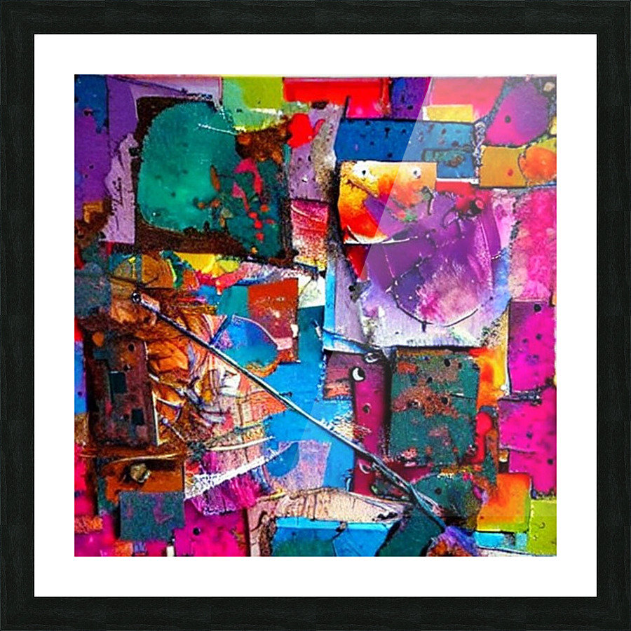 Abstract 10 Picture Frame print