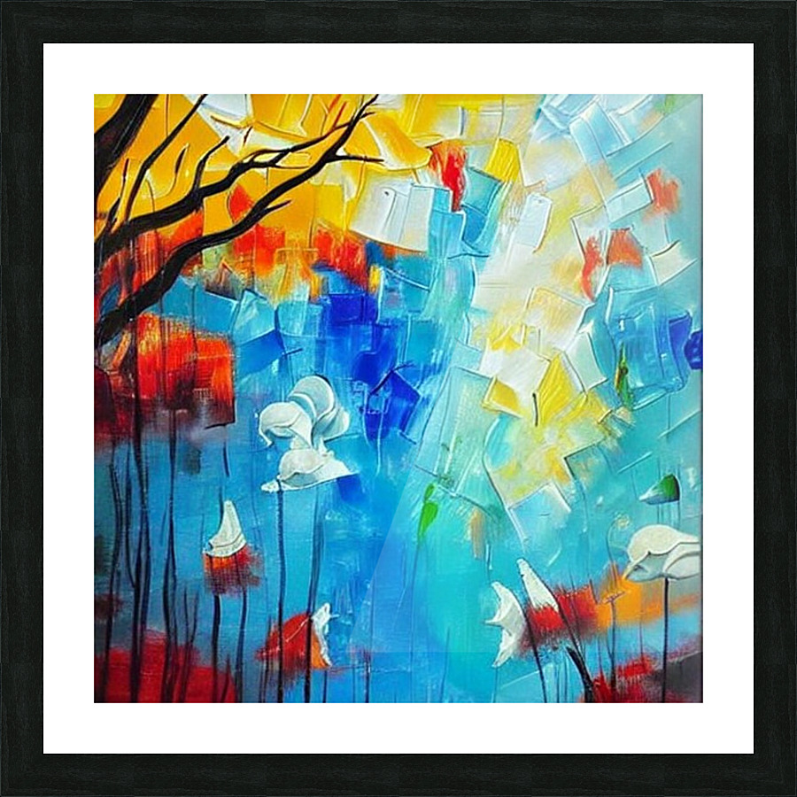 Abstract 17 Picture Frame print