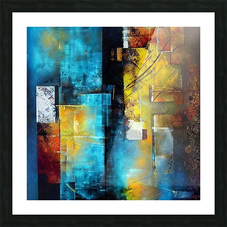 Abstract n37 Picture Frame print