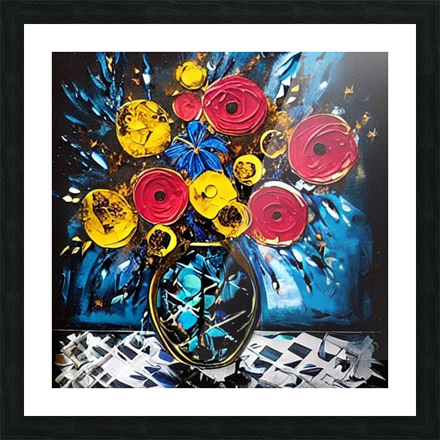 Flowers 5 Picture Frame print