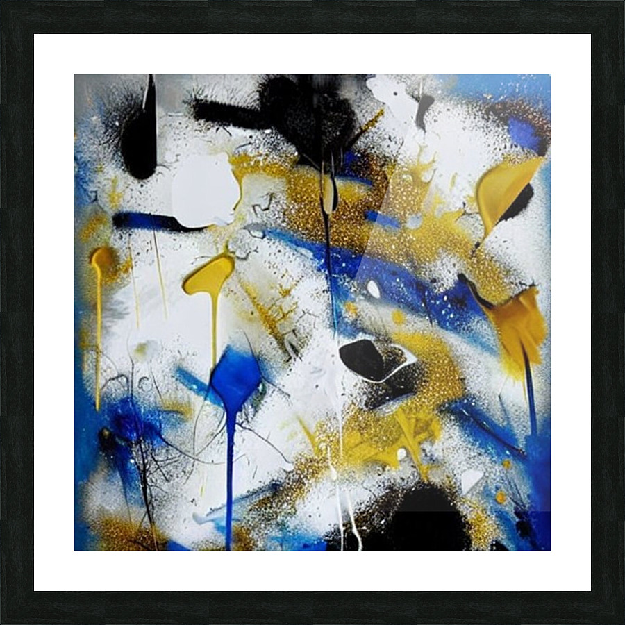 Abstract n38 Picture Frame print
