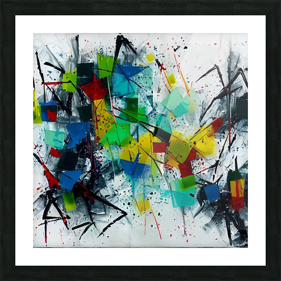 Abstract p2 Picture Frame print