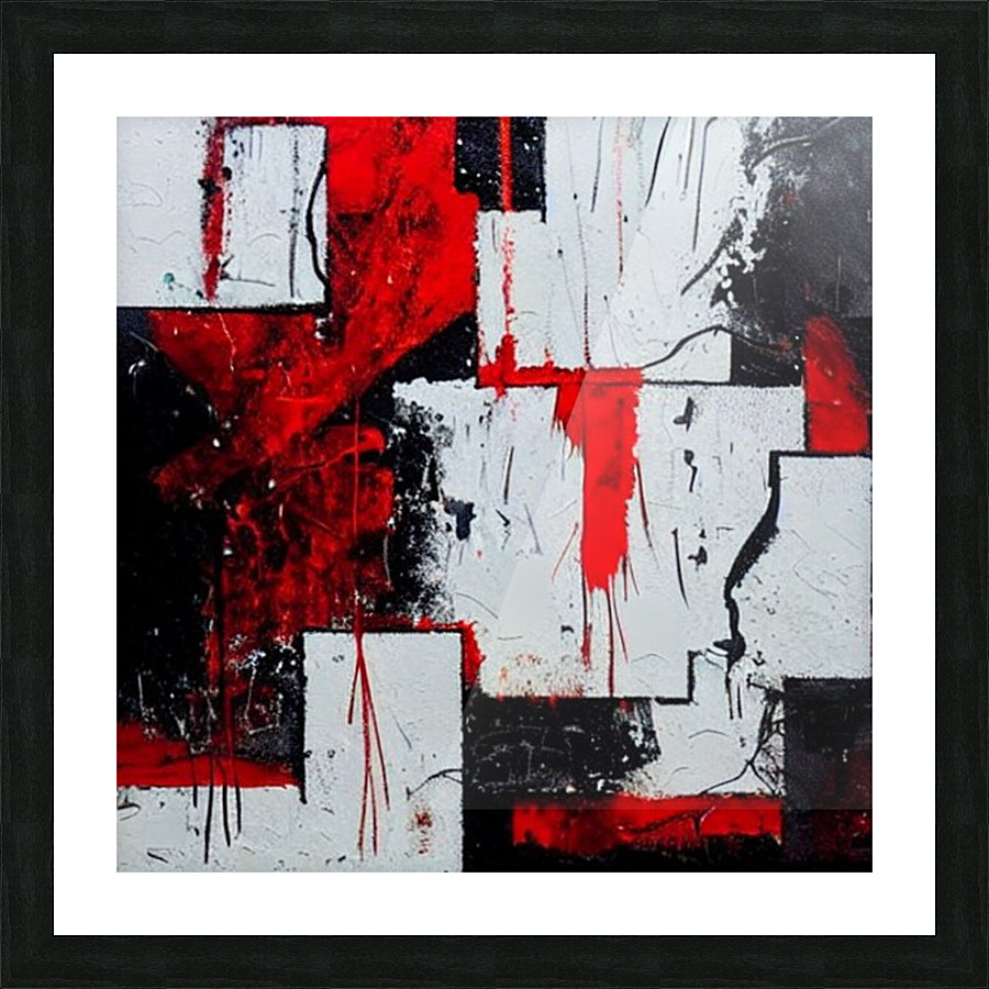 Abstract p9 Picture Frame print