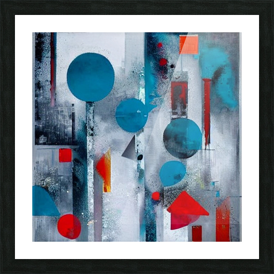 Abstract p12 Picture Frame print