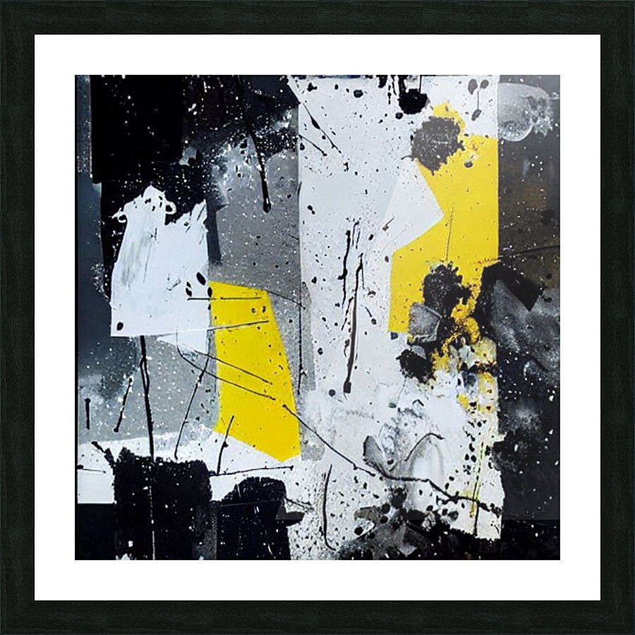 Abstract p3 Picture Frame print