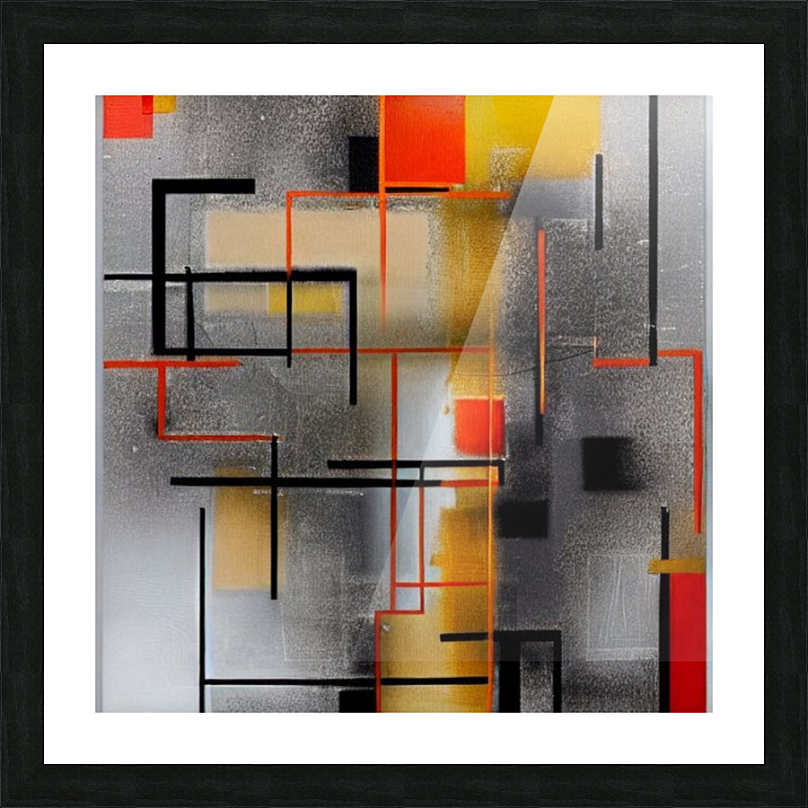 Abstract n9p Picture Frame print