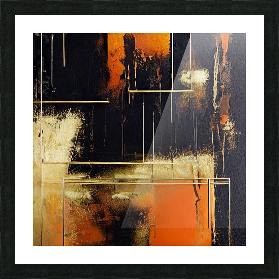 Abstract p65 Picture Frame print